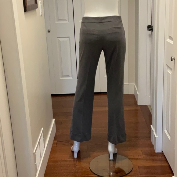 Tahari Women’s Grey Basic Cuffed Trouser Size 6 - Picture 5 of 9